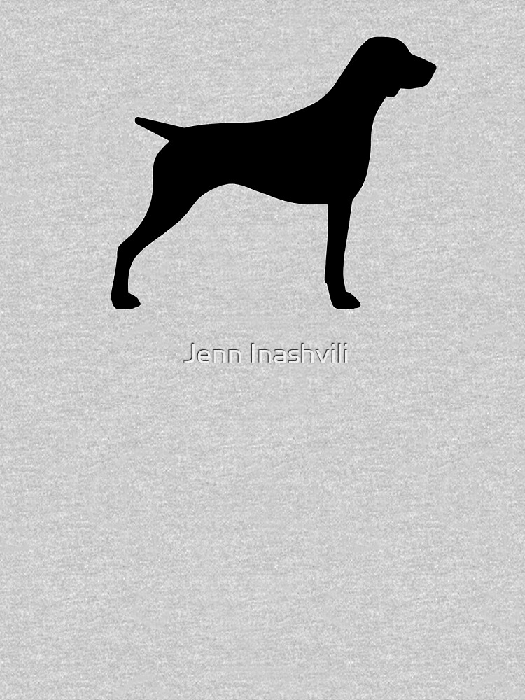 German Shorthaired Pointer Silhouette S T Shirt By ShortCoffee   Raf,750x1000,075,t,athletic Heather 