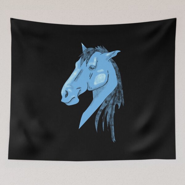 Item preview, Blue horse  designed and sold by Maxaint.