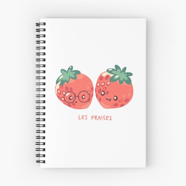 Aperçu de l'œuvre Fraises (Les Fraises) créée et vendue par Erin Pascal Designs.