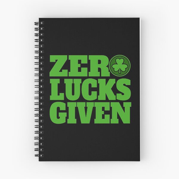 Item preview, Zero Lucks Given St Patricks Day Shamrock Womens Design designed and sold by 2blackcherries.