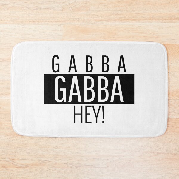 Item preview, Gabba Gabba Hey!  The definitive punk anthem from the Ramones!  1,2,3,4... designed and sold by Kray-Zee-Teez.