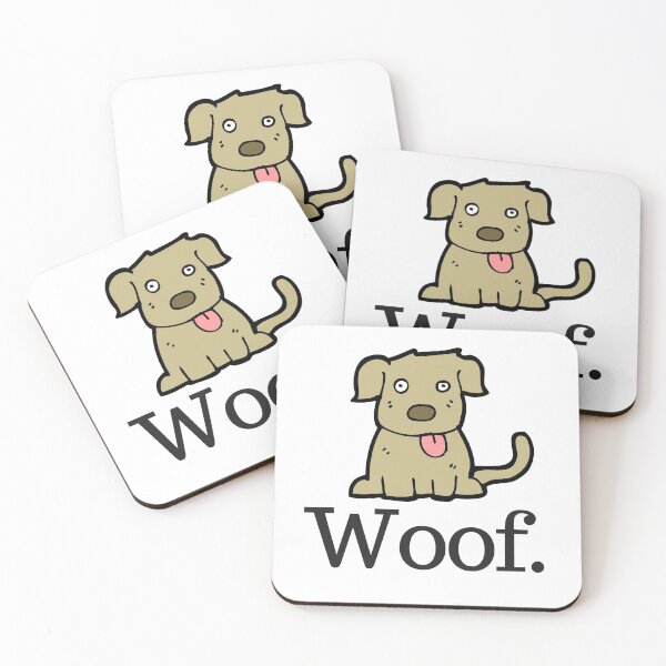 Item preview, woof. dog designed and sold by DWaffleDesigns.