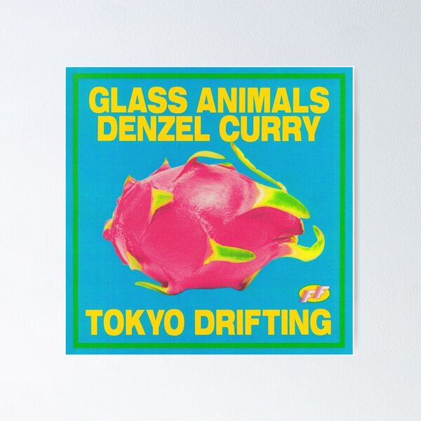 Item preview, Glass Animals Denzel Curry Tokyo Drifting designed and sold by bowbeeboo.