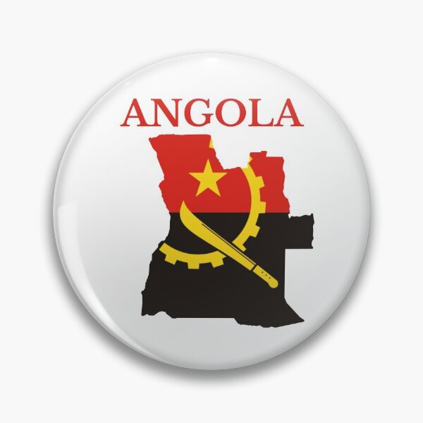 Item preview, Angola Flag Map designed and sold by marosharaf.