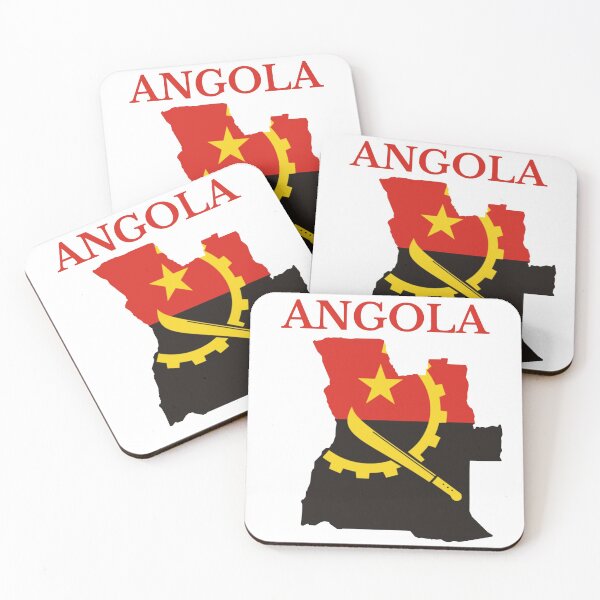 Item preview, Angola Flag Map designed and sold by marosharaf.