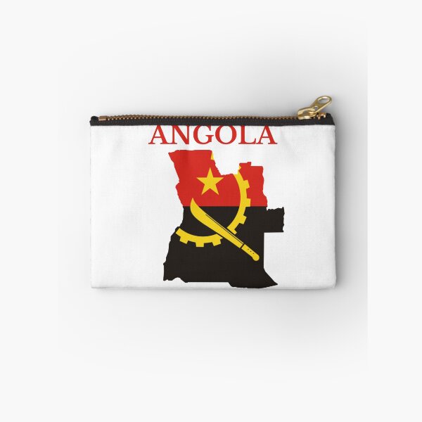 Item preview, Angola Flag Map designed and sold by marosharaf.