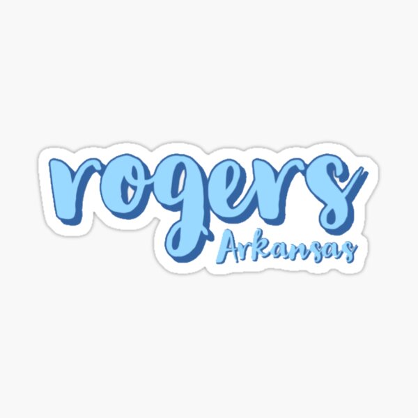Rogers Arkansas Sticker