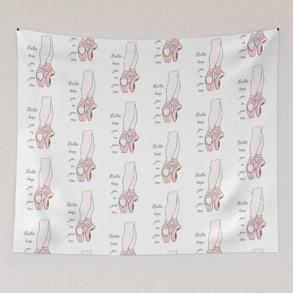 Item preview, Ballet keeps you on your toes designed and sold by MamaODea.