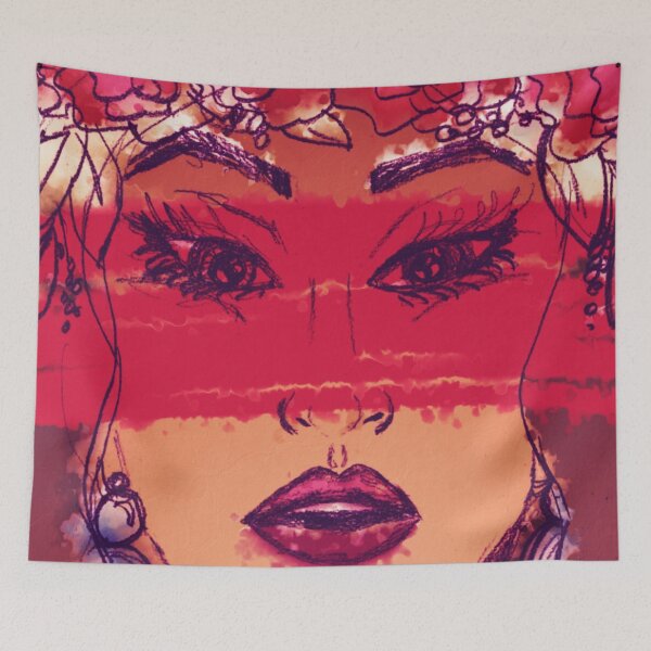 Item preview, Rose Colored Girl designed and sold by Crystal Cross.