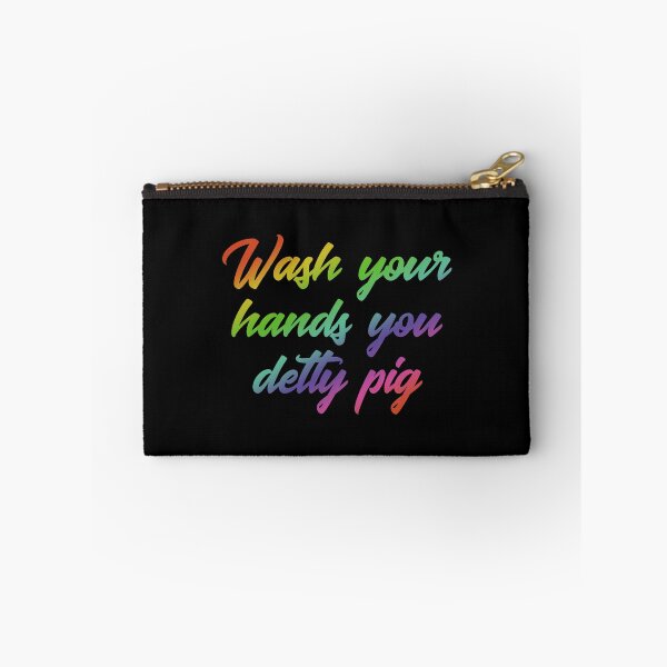 Item preview, Wash your hands you detty pig designed and sold by doodle189.