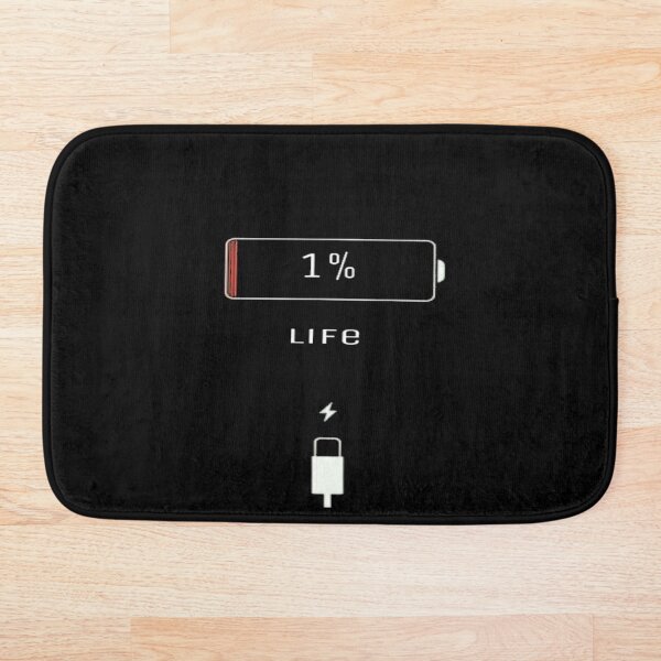 Item preview, Low battery: 1% smartphone designed and sold by NewDesignFR.