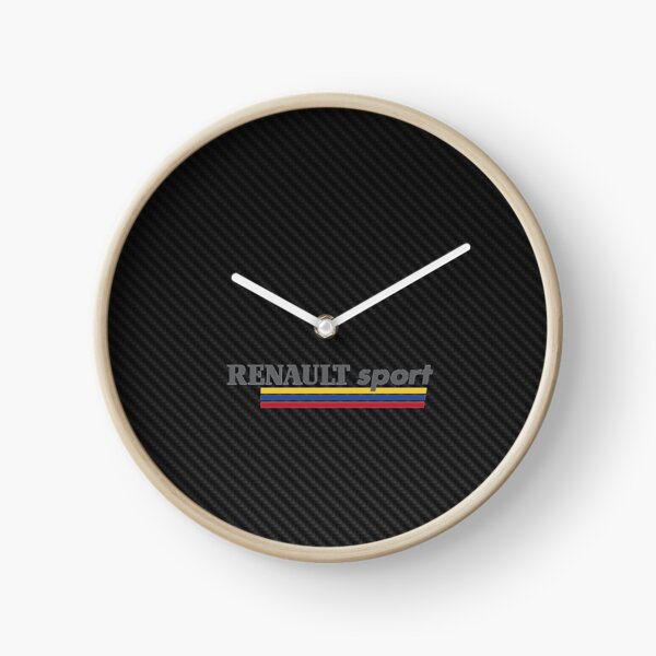 Old Renault Sport Carbon Clock