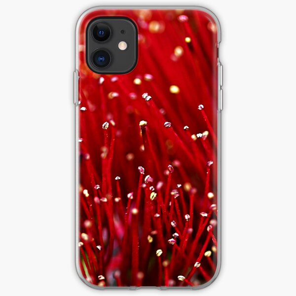 Pohutakawa Flower iPhone Soft Case