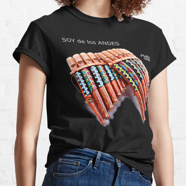 La Antara, ancien instrument à vent inca et pré-inca T-shirt classique