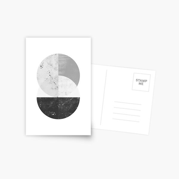 Geometric Art Postcard