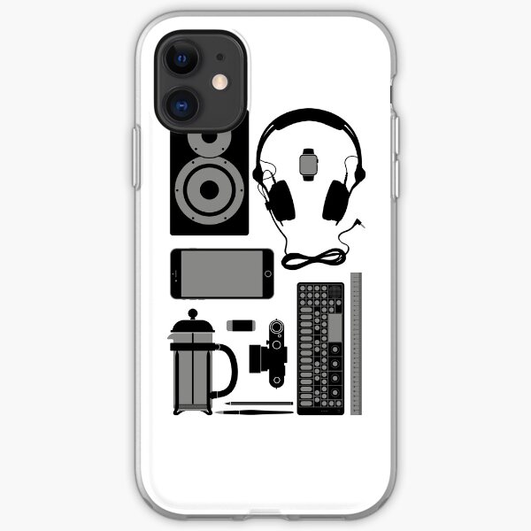 Studio Objects Vector Illustration iPhone Soft Case