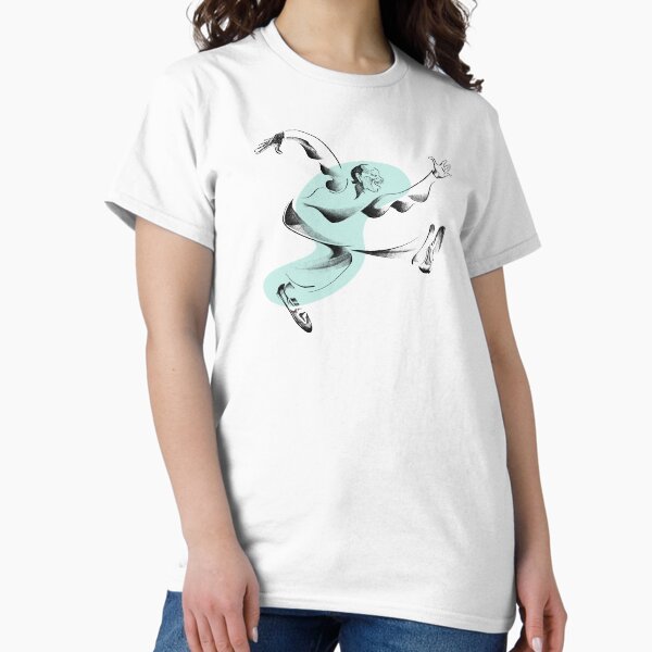 Lindy Hop Dancer, Frankie Manning Classic T-Shirt