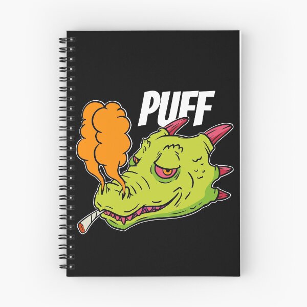 Item preview, Dragon Smoking Weed Marijuana Leaf - Puff Puff Dragon designed and sold by Crapt.
