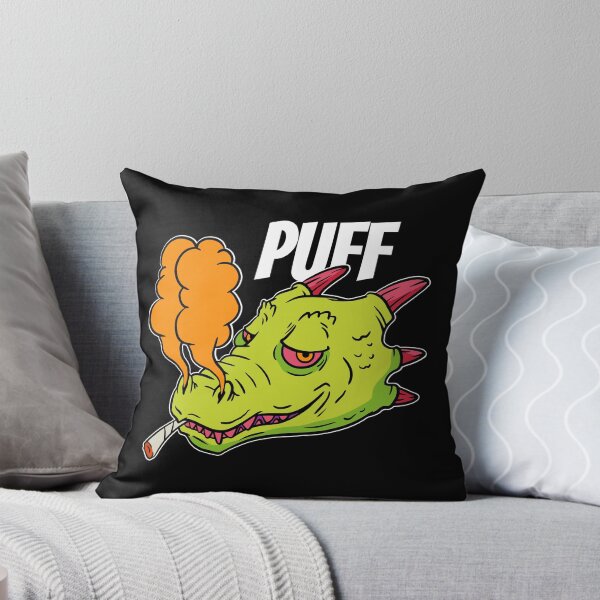 Item preview, Dragon Smoking Weed Marijuana Leaf - Puff Puff Dragon designed and sold by Crapt.