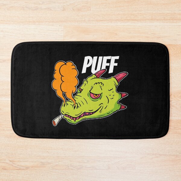 Item preview, Dragon Smoking Weed Marijuana Leaf - Puff Puff Dragon designed and sold by Crapt.