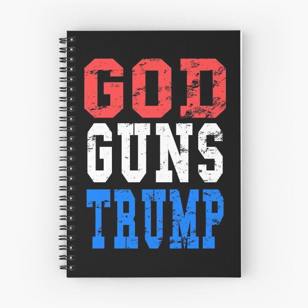 Item preview, God Guns Trump US Republican design designed and sold by RedmonsDesigns.
