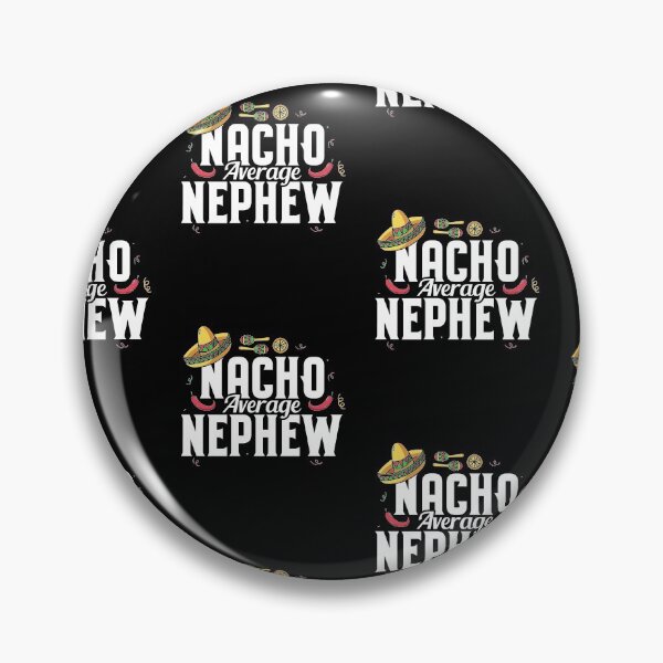 Item preview, Funny Nacho Average Nephew Sombrero Cinco De Mayo Tile Pattern designed and sold by perfectpresents.