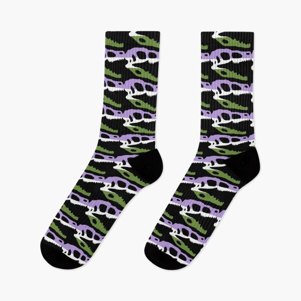 Item preview, Dinosaur Velociraptor Skull in Genderodd Pride Flag Colors  designed and sold by CaelanPride.