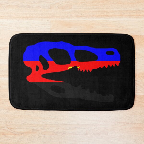 Item preview, Dinosaur Velociraptor Skull in Polyamorous Pride Flag Colors  designed and sold by CaelanPride.