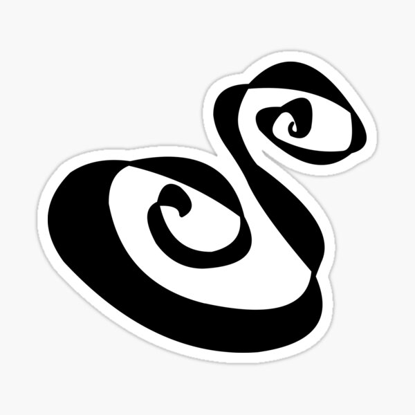 Curls Sticker