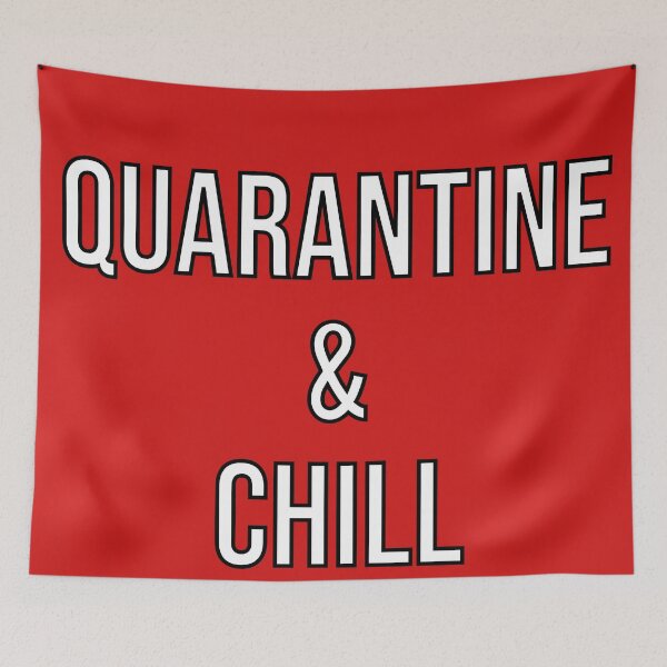 Item preview, Quarantine & Chill designed and sold by Pun-and-run.