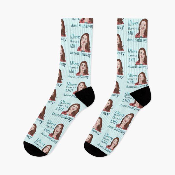 Item preview, “Where There’s A Will, Anne Hathaway” Fan Art designed and sold by Erica Leigh.