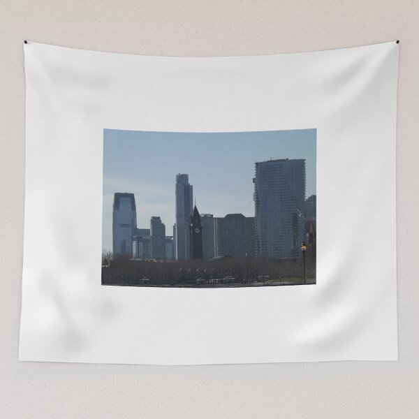 Item preview, Ferry Terminal, Train Terminal, Jersey City Skyline, Hoboken, New Jersey designed and sold by lenspiro.