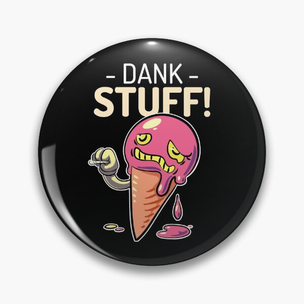 Item preview, Ice Cream Smoking Weed Marijuana Leaf - Dunk Stuff designed and sold by Crapt.