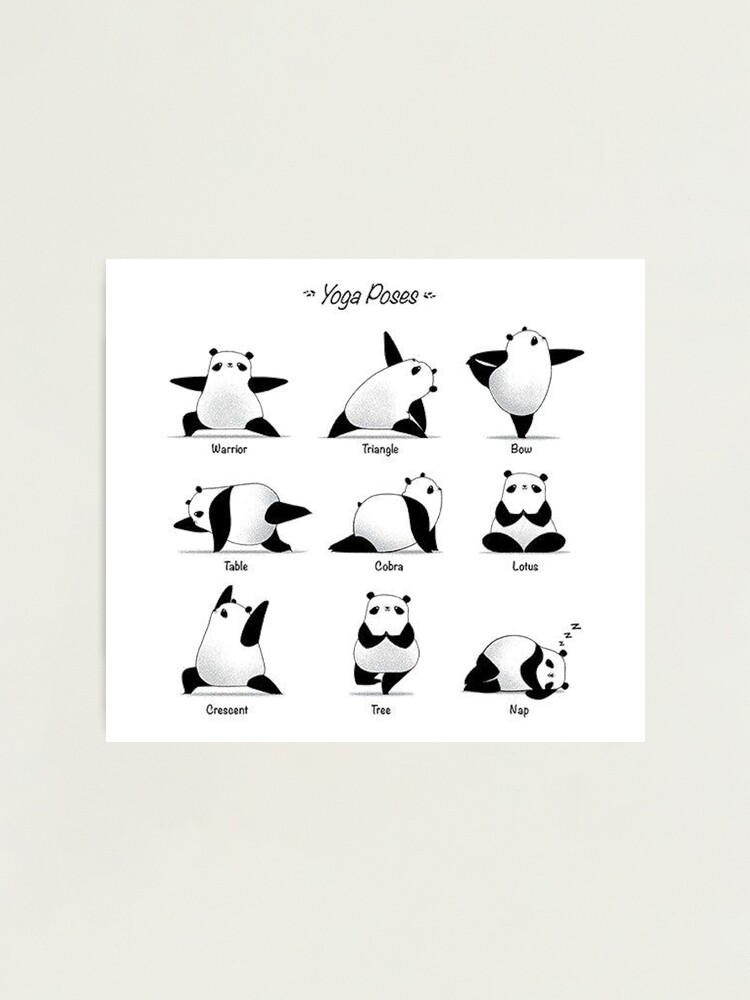 Panda Yoga | Poster