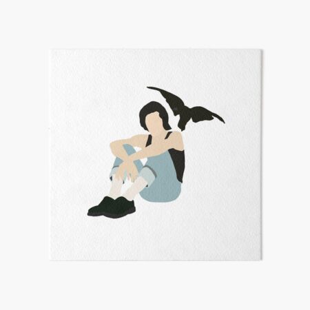 Kid Krow Art Board Print