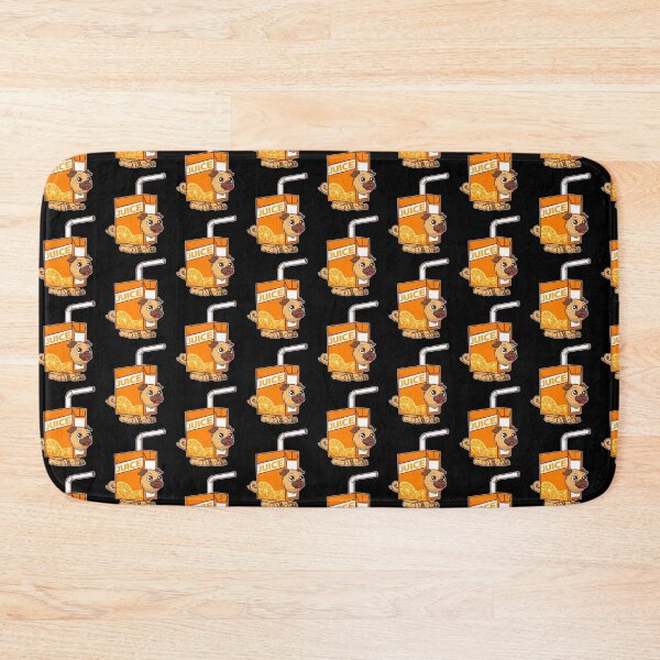 Item preview, Cute & Funny Juice Puppy Dog Obsessed Tile Pattern designed and sold by perfectpresents.