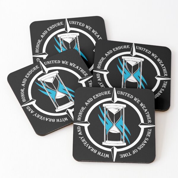Item preview, Hourglass Compass Motto designed and sold by TentacleShogun.