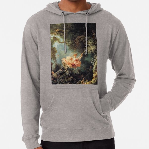 The Swing by Jean-Honoré Fragonard Lightweight Hoodie