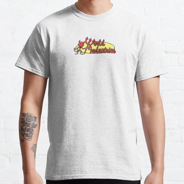 World Industries Devil Satan Hook Ups Skate Hookups Hook-Ups Vintage 90's Classic T-Shirt