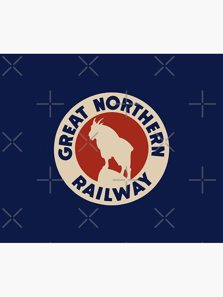 Discover Great Northern Railroad Tapestry