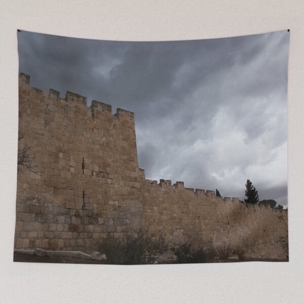 Item preview, Wall of Old Town Jerusalem Israel designed and sold by Allen Penton.