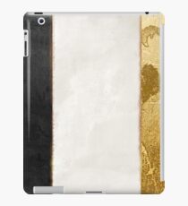 Fashion Gold and Black Flag France iPad Case/Skin