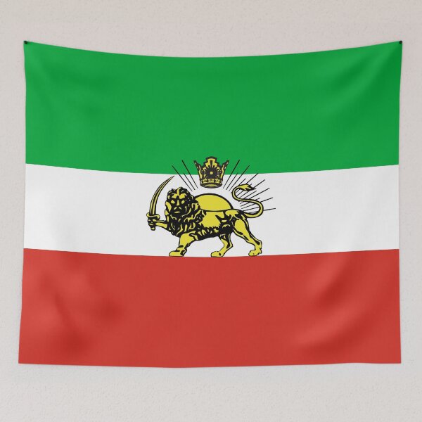 Item preview, Flag of Persia / Iran (Pahlavi)  designed and sold by SolarCross.