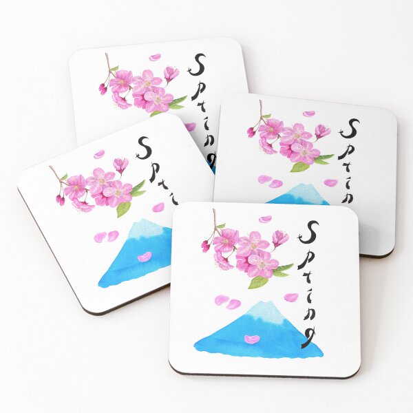 Item preview, Sakura blossom and Fujiyama mountain designed and sold by Tatti-arts.