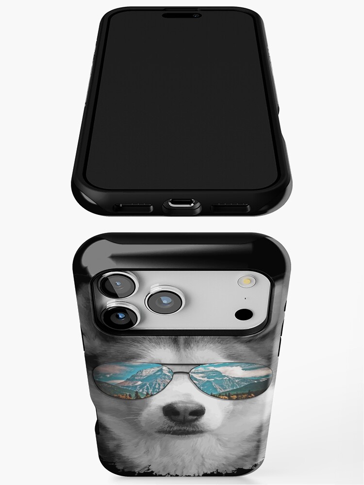 Husky collage iPhone Case
