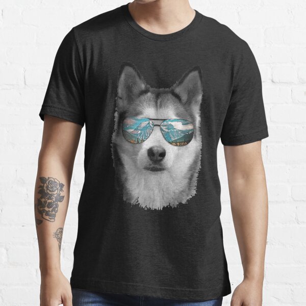 husky dog shirts