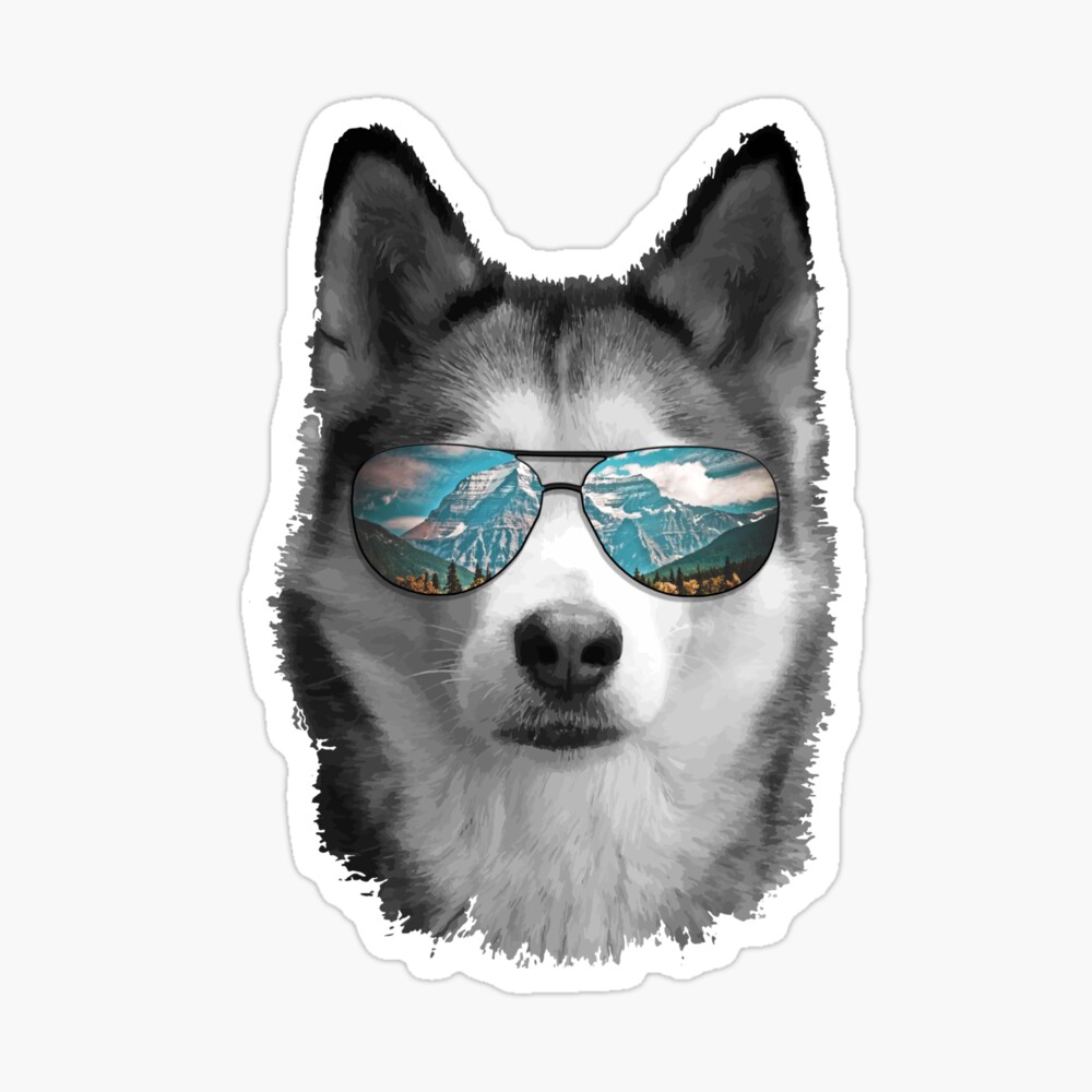 Husky collage iPhone Case