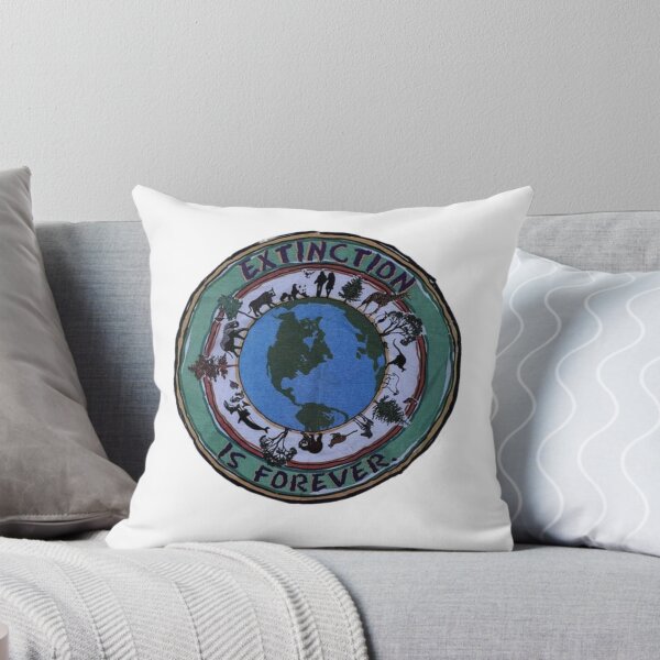 Item preview, Vintage Nature Earth Harmony Peace Animals Extinction is Forever Planet Cute Recycle designed and sold by jackyboi.