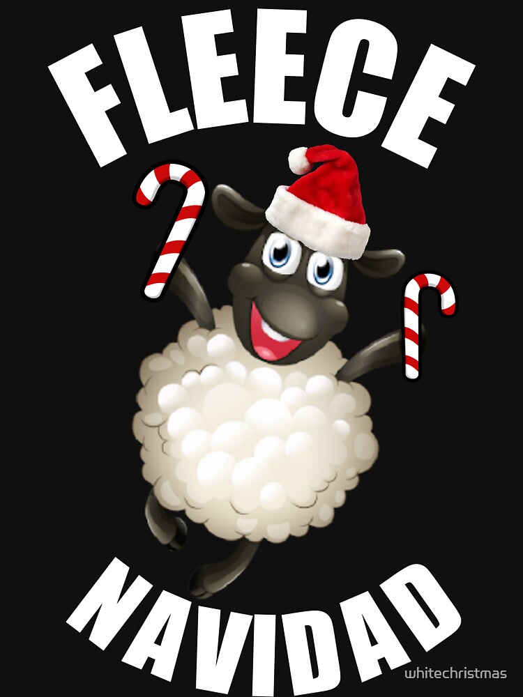 fleece navidad tshirt