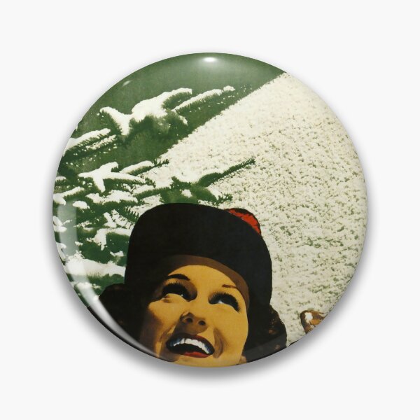 Item preview, Ski in friendly old Quebec vintage travel poster designed and sold by stickart-marek.